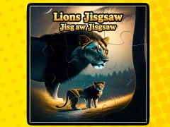 ゲームLions Jigsaw Jigsawオンライン