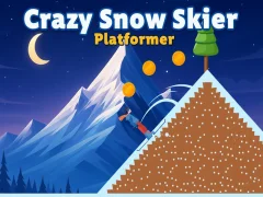 ゲームCrazy Snow Skier: Platformerオンライン