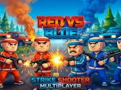 ゲームRed vs Blue. Strike Shooter Multiplayerオンライン