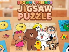 ゲームBrown And Friends Jigsaw Puzzleオンライン