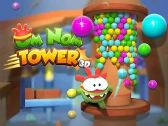 ゲームOm Nom Tower 3Dオンライン