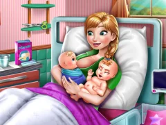 Ice Princess Twins Birth — 無料オンラインゲーム