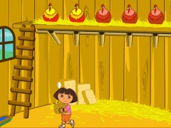 Dora The explorer Saves the Farm — 無料オンラインゲーム