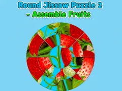 ゲームRound jigsaw Puzzle 2 - Assemble Fruitsオンライン