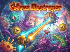ゲームVirus Destroyerオンライン