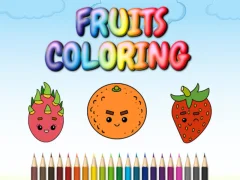 ゲームFRUITS COLORINGオンライン