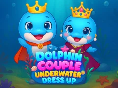 ゲームDolphin Couple Underwater Dress Upオンライン