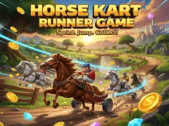 Horse Kart Runner Game — 無料オンラインゲーム