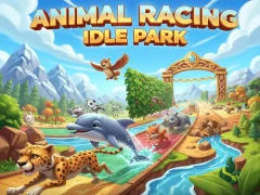 ゲームAnimal Racing Idle Parkオンライン