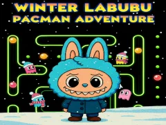 ゲームWinter Labubu Pacman Adventureオンライン