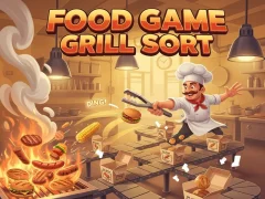 ゲームFood Game Grill Sortオンライン