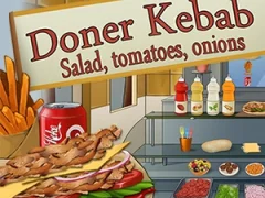 Doner Kebab Salad, Tomatoes, Onions — 無料オンラインゲーム