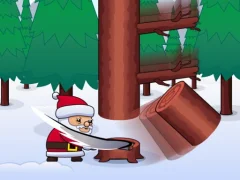 ゲームLumberjack Santaオンライン