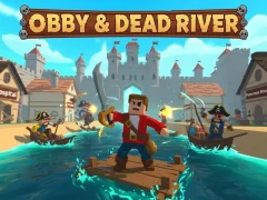 ゲームObby & Dead Riverオンライン