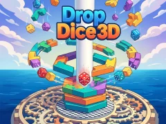 ゲームDrop Dice 3Dオンライン