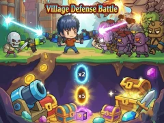 ゲームVillage Defense Battleオンライン