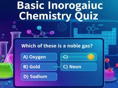 Basic Inorganic Chemistry Quiz — 無料オンラインゲーム