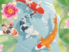ゲームKoi Fish Pondオンライン