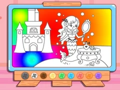 ゲームColoring Book: Mermaid Makeupオンライン