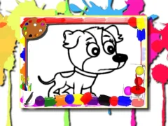 ゲームDogs Coloring Bookオンライン