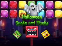 ゲームHalloween Snake and Blocksオンライン