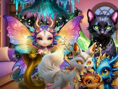 ゲームMysterious Familiars Enchanted Bestiaryオンライン