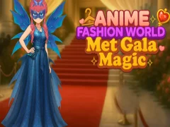 Anime Fashion World Met Gala Magic — 無料オンラインゲーム