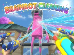 ゲームBrainrot Cleaningオンライン