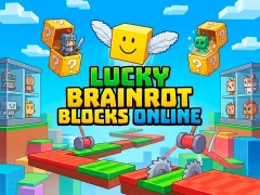 ゲームLucky Brainrot Blocks Onlineオンライン