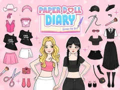 ゲームPaper Doll Diary: Dress Up DIYオンライン