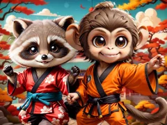 ゲームKung-Fu Little Animalsオンライン