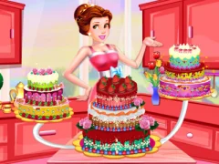 ゲームPrincess Dede Sweet Cake Decorオンライン
