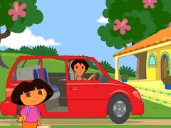 Dora The explorer Dora's Ride-Along City Adventure — 無料オンラインゲーム