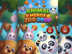 ゲームAnimal Merge Zoo Dropオンライン