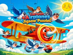 ゲームCartoon Airplanes: Jigsaw Puzzlesオンライン
