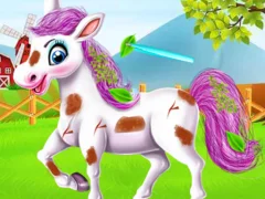 ゲームBaby Taylor Cute Pony Careオンライン