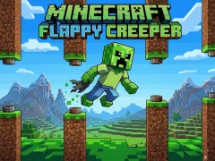 Minecraft Flappy Creeper — 無料オンラインゲーム
