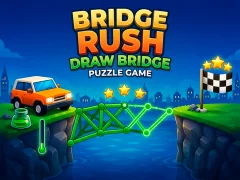 ゲームBridge Rush - Draw Bridge Puzzle Gameオンライン