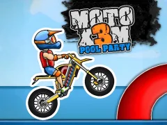 ゲームMoto X3M  Pool Partyオンライン