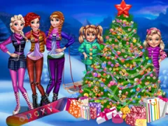 ゲームPrincesses Christmas treeオンライン