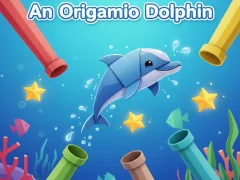An origami dolphin — 無料オンラインゲーム