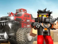 ゲームBlocky Cars: Car Battleオンライン
