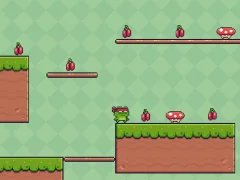 ゲームFrog Adventureオンライン
