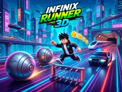 ゲームInfinix Runner 3Dオンライン