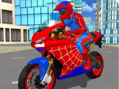 ゲームHero Stunt Spider Bike Simulator 3d 2オンライン