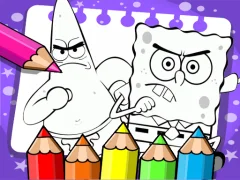 ゲームSponge Bob Coloring Bookオンライン