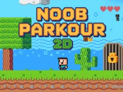 ゲームNoob Parkour 2Dオンライン