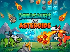ゲームDinosaurs vs Asteroidsオンライン
