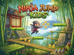 ゲームNinja Jump Kidsオンライン