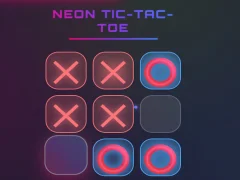 ゲームNeon Tic Tac Toeオンライン
